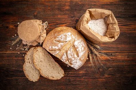 Pan De Masa Fermentada Casero Foto Premium