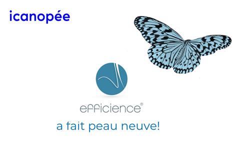 efficience a fait peau neuve Icanopée