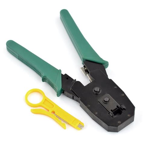 Купить Обжимной инструмент RJ45, RJ12, RJ11, RJ9 + съемник, цена 365 ...