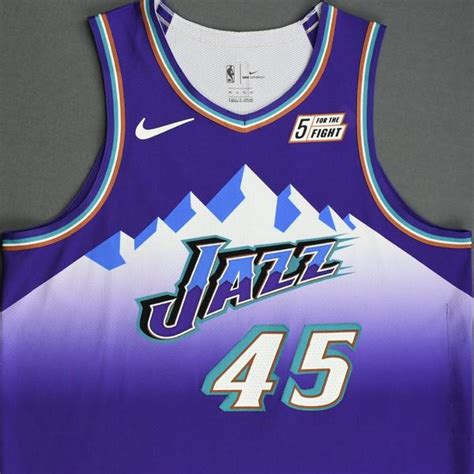 Donovan Mitchell - Utah Jazz - Game-Worn Classic Edition 1996-04 Road ...