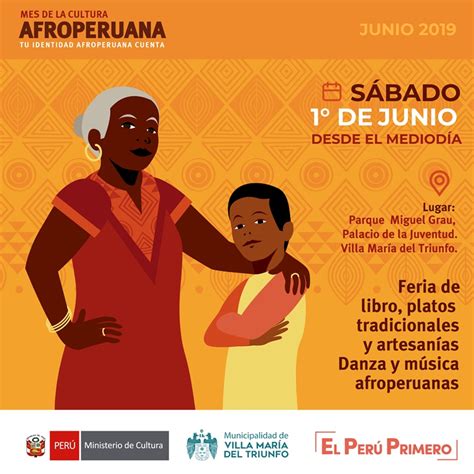 Conoce Las Actividades Por El Mes De La Cultura Afroperuana