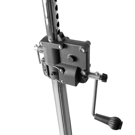 215cm Heavy Duty Baby 2 Riser Geared Wind Up Stand By Pixapro