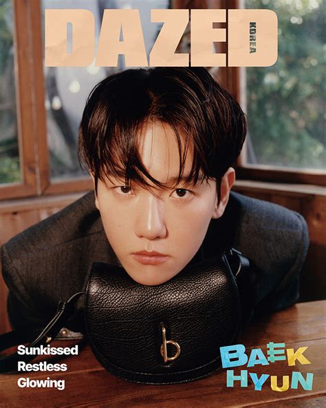 K Pop Star Baekhyun Models Burberry For Dazed Korea Magazine