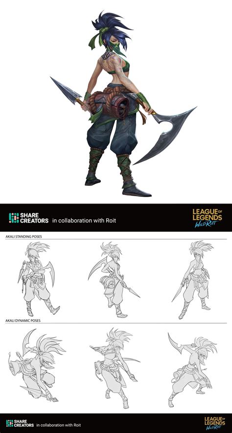 Champions Key Arts And Sketches League Of Legends Wild Rift By Share