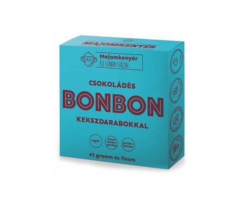 Majomkenyér Csokis Kekszes bonbon 42g BENU Gyógyszertár