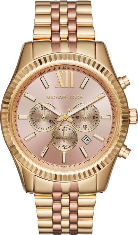 Michael Kors Mk Lexington Two Tone Watch Mm