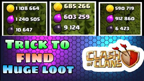 Trick To Get Millions Of Loot In Clash Of Clans How To Get More Loot