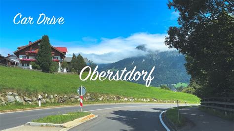 Car Drive 4K Oberstdorf in Germany Allgäu Breitachklamm YouTube