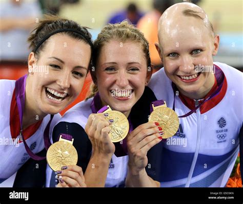 Great Britain S Left To Right Dani King Laura Trott And Joanna