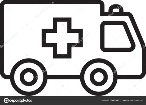 Ambulance Outline