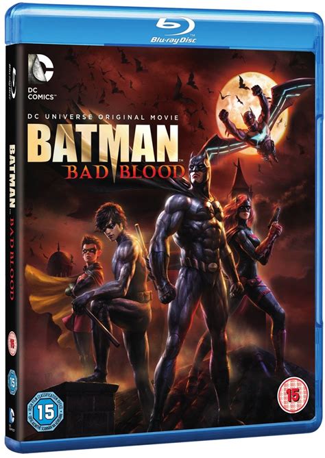 Batman Bad Blood Blu Ray Free Shipping Over Hmv Store