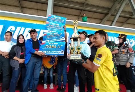 Taklukan Tuan Rumah Merangin Juara Gubernur Cup Jambi Portal Tebo