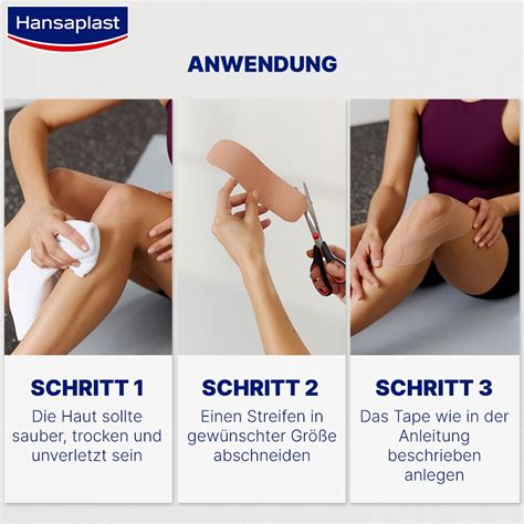 Hansaplast Kinesiologie Tape Blau 1 St Shop Apotheke