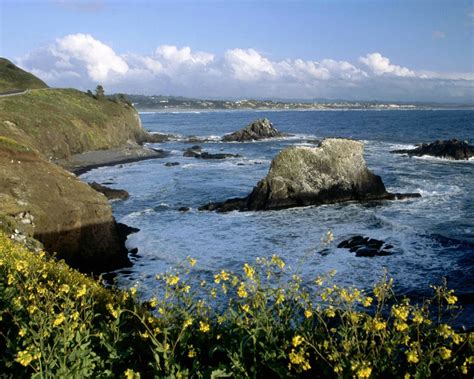 壁纸1280x1024地球瑰宝 大尺寸自然风景壁纸精选 第八辑 Rugged Oregon Coastline 俄勒冈州海岸线图片壁纸壁纸