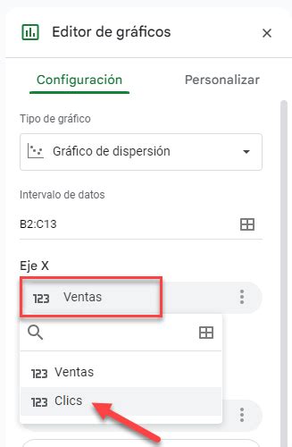 Cómo Cambiar Voltear los Ejes X e Y en Excel y Google Sheets