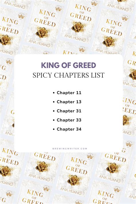 King Of Greed Spicy Chapters List Good Romance Books Best Books For