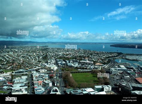 Auckland Victoria park Viaduct Basin Stock Photo - Alamy