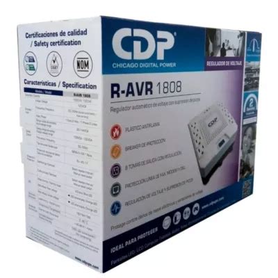 Regulador De Voltaje Kva Cdp R Avr Va W Cdp