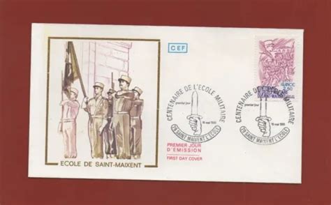 Fdc Centenaire De L Cole Militaire De Saint Maixent Ref