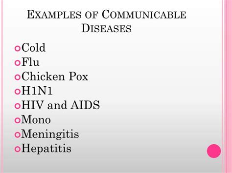 PPT - Communicable vs. Non-Communicable Diseases PowerPoint ...