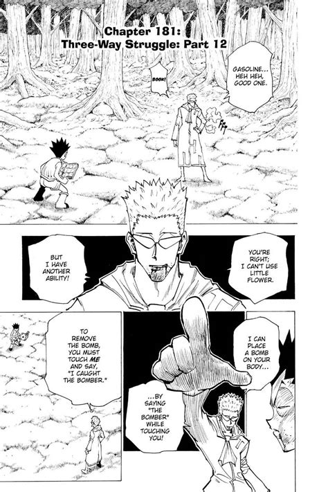 Hunter X Hunter Chapter 181 Tcb Scans