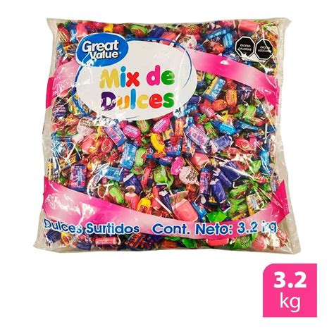 Bolsa De Dulces Great Value Surtidos Kg Walmart