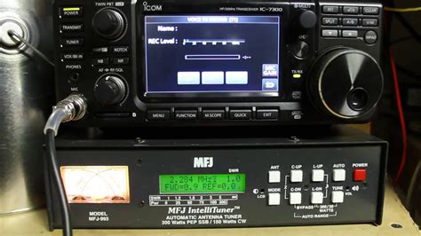 Icom IC 7300 Tips And Tricks Setting And Using Voice Memories YouTube