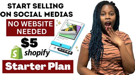 Shopify Starter Plan Customization Shopify Plan For 5 YouTube