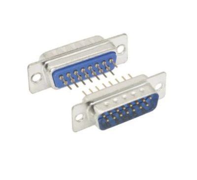 Db Pin Row D Sub Pcb Mount Straight Male Connector Rajiv Electronics