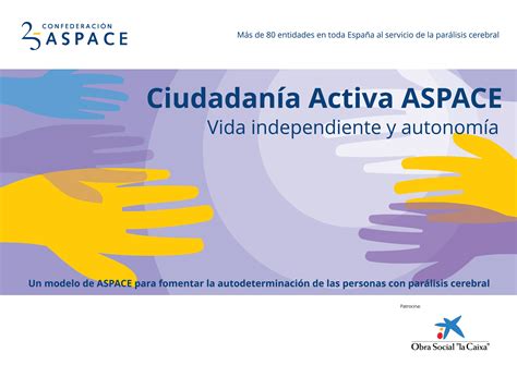 Confederaci N Aspace Presenta Ciudadan A Activa Aspace Vida