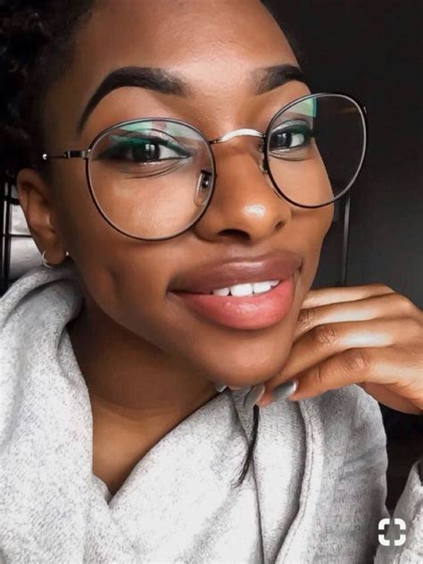 Evytheofficial💋 Black Beauties Girls With Glasses Black Girls