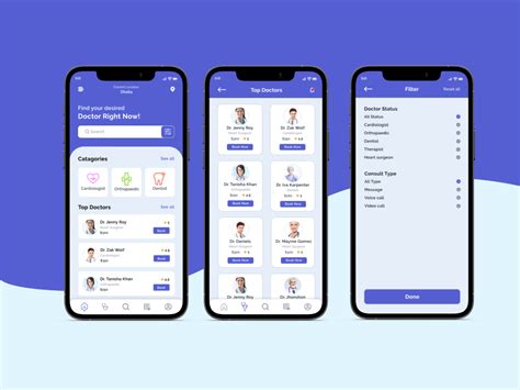 Doctor App Ui Design Using Figma App Ui Ux Design Tutorial For