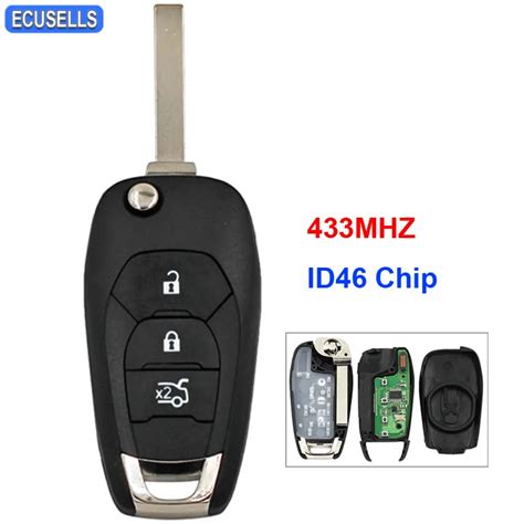 New Replacement Modified 3 Button Remote Key Smart Car Key Fob For