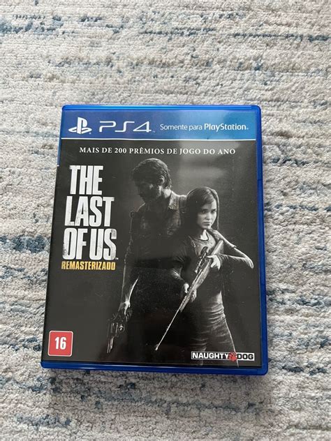 Jogo The Last Of Us Remasterizado Playstation Original Jogo De