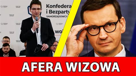 Konfederacja uderza w Morawieckiego Afera wizowa mogła się skończyć