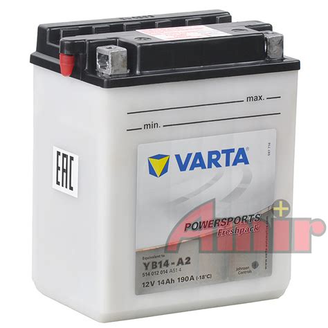 Akumulator Varta YB14 A2 12V 14Ah 190A Powersports