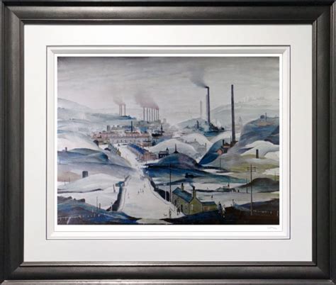 L S Lowry - Industrial Panorama - Signed Ltd Edition Print