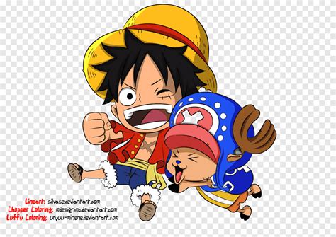 Mono D Luffy Tony Chopper Usopp Roronoa Zoro Franky Chibi Ni O Mano