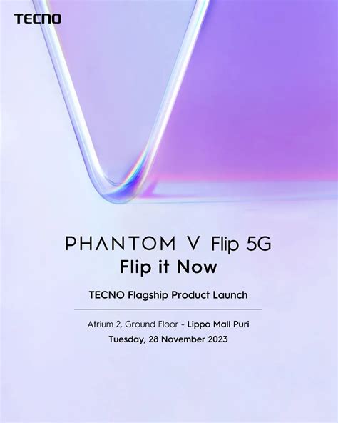 Catat Tecno Phantom V Flip Melenggang Resmi Di Indonesia 28 November