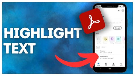 How To Highlight Text In Adobe Acrobat Reader Youtube