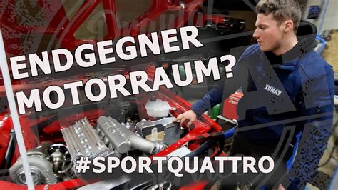 Tunat Der Motorraum F Llt Sich Sportquattro Teil Youtube