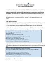 MIS 215 Milestone Two Docx MIS 215 Milestone Two Worksheet To Help