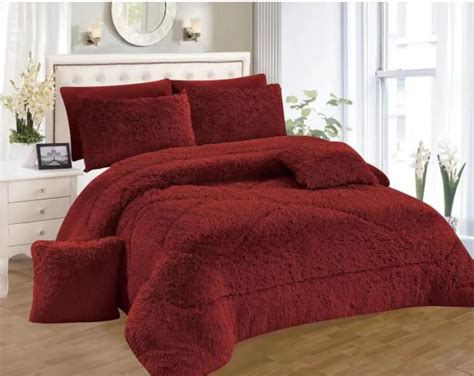6pc Luxury Designs Velvet Plush Fluffy Duvet Set Price From Kilimall In