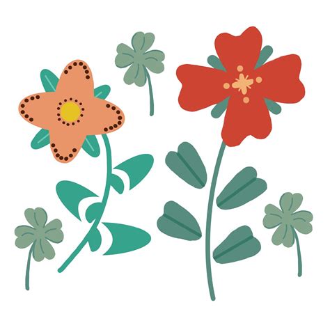 Download Abstract Flower Plant Royalty Free Stock Illustration Image