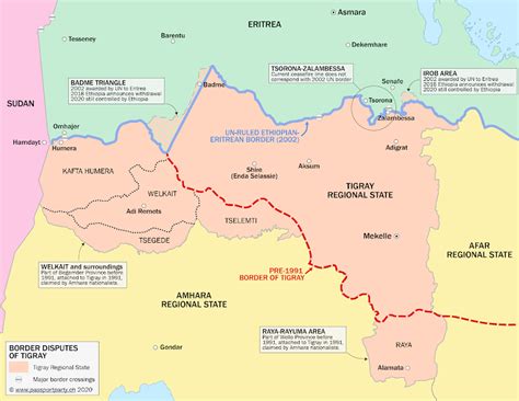 Guest Feature: Map of Control in Ethiopia's Tigray Conflict (November ...