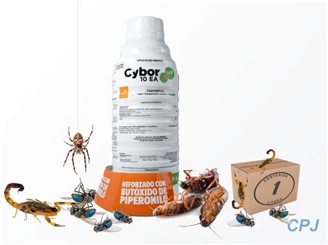 Insecticida Cybor Ea Lt Cipermetrina Plagas Urbanas Cpj Mercadolibre