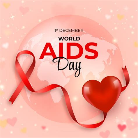 Premium Vector Realistic World Aids Day Illustration