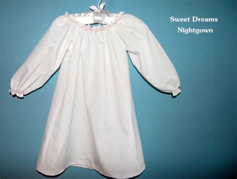 Items Similar To Sweet Dreams Nightgown Ready For Your Embroidery On Etsy