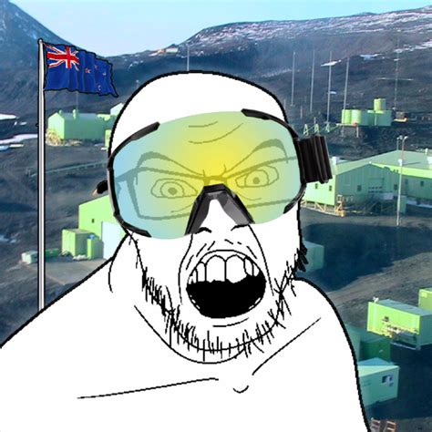 SoyBooru Post 33385 Angry Antarctic Base Antarctica Country Flag