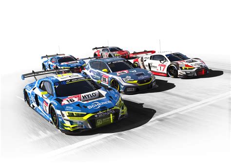 Scherer Sport Phx Mit Vier Audi R Lms Und Top Fahreraufgebot Beim H